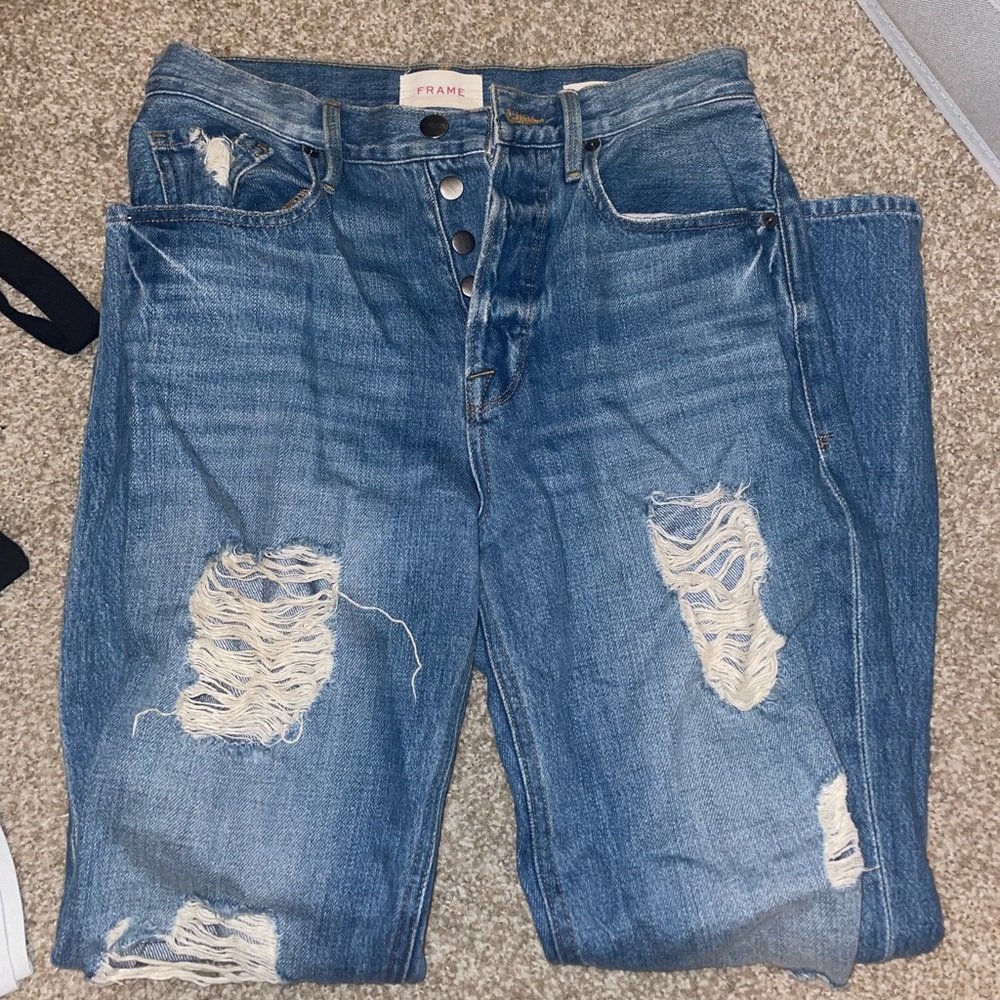 Frame denime original ripped jeans - Picture 3 of 3